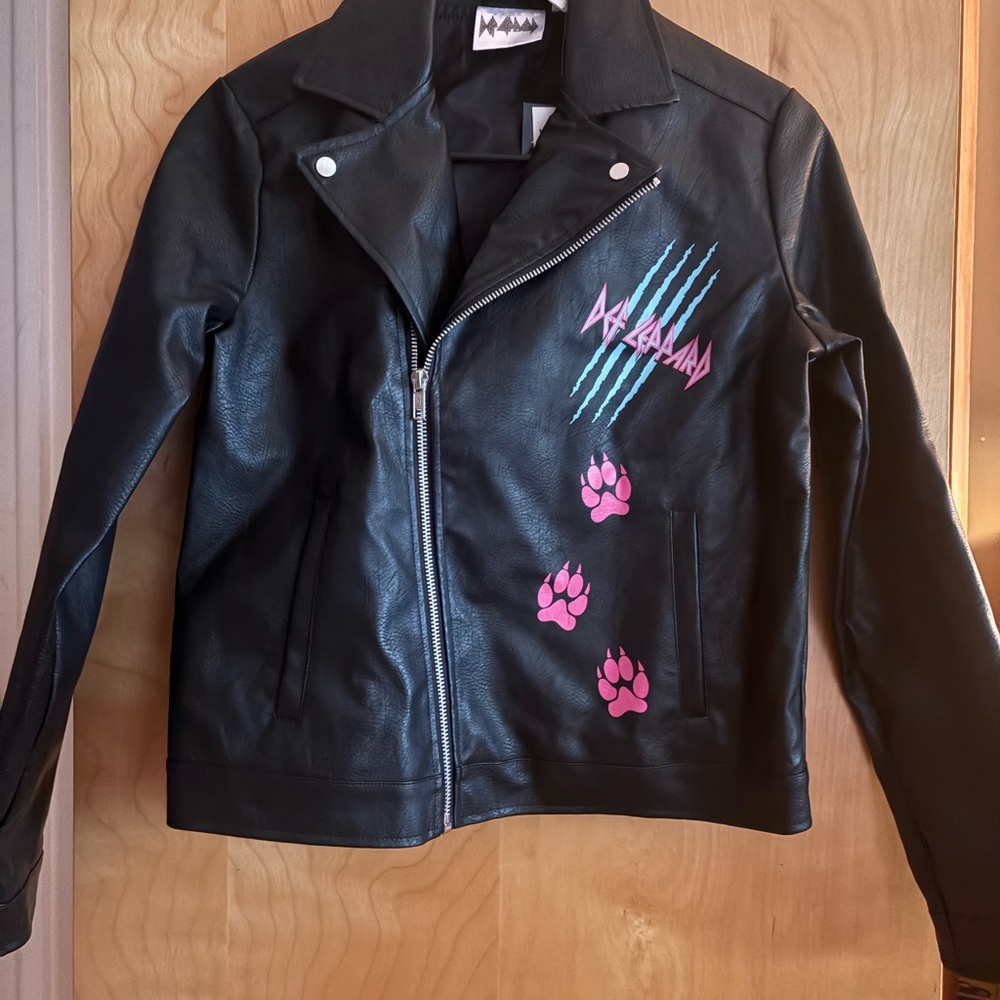 Kids Black Jacket Def Leppard